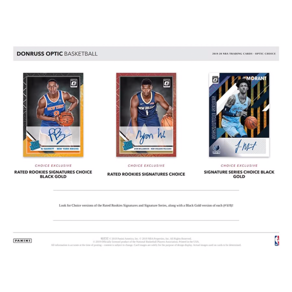 2019_20PaniniDonrussOpticBasketballChoiceBox_2 2019/20 Panini Donruss Optic Basketball Choice Box