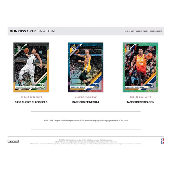2019_20PaniniDonrussOpticBasketballChoiceBox_3 2019/20 Panini Donruss Optic Basketball Choice Box