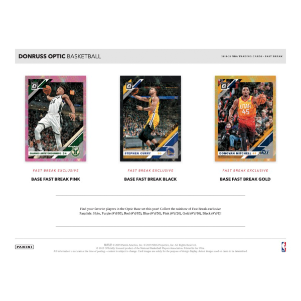 2019_20PaniniDonrussOpticBasketballFastBreakBox_2_a7dbd35d-9e6e-460d-bcb3-cf85c7f6914e 2019/20 Panini Donruss Optic Basketball Fast Break Case (20 CT)