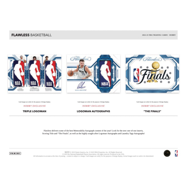 2022_23PANINIFLAWLESSBASKETBALLHOBBYCASE_2CT__4 2022/23 Panini Flawless Basketball Hobby 2 Box Case