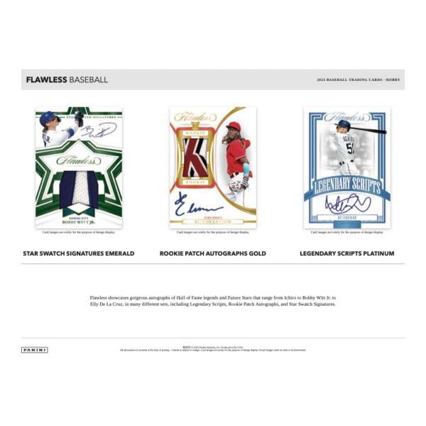 2023PaniniFlawlessBaseball_2_afa242ac-1b2c-45dc-b303-0d772e10e01e 2023 Panini Flawless Baseball Hobby 2 Box Case