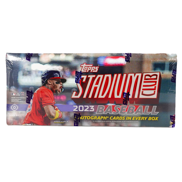 2023TOPPSSTADIUMCLUBBASEBALLHOBBYBOX_0f881614-58b5-4f9c-a2ad-07724a7f59a7 2023 Topps Stadium Club Baseball Hobby Box
