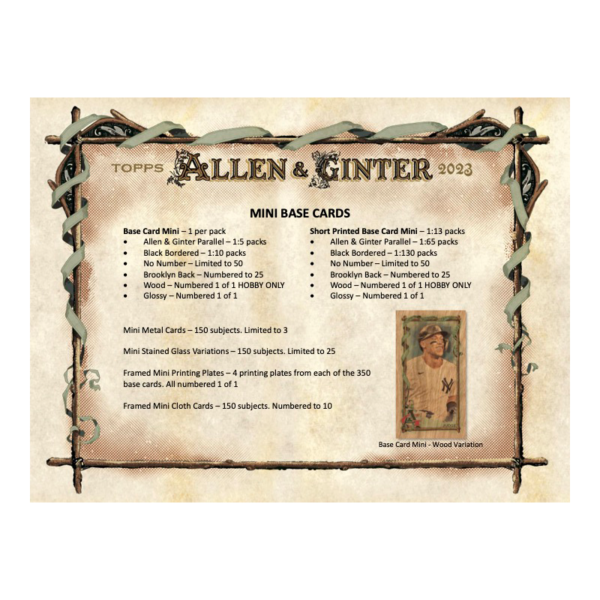 2023ToppsAllen_GinterBaseballHobbyBox_3_95c05cf8-cb82-4462-a4d3-03ccc240878e 2023 Topps Allen & Ginter Baseball Hobby 12 Box Case