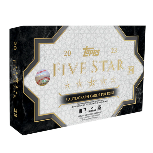 2023ToppsFiveStarBaseball 2023 Topps Five Star Baseball Hobby 8 Box Case