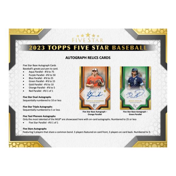2023ToppsFiveStarBaseballHobbyBox_3_b4fc466d-7701-4d3a-aa4e-4368a1796754 2023 Topps Five Star Baseball Hobby 8 Box Case