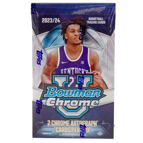 2023_24BOWMANUNIVERSITYCHROMEBASKETBALLHOBBYBOX_da15554f-cc16-48ff-9d69-015847fc44b5 2023/24 Bowman University Chrome Basketball Hobby Box