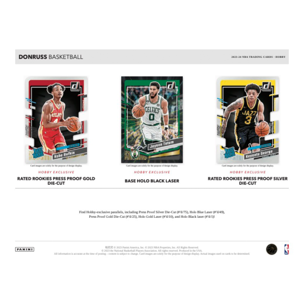 2023_24PaniniDonrussBasketballHobbyBox_3 2023/24 Panini Donruss Basketball Hobby Box