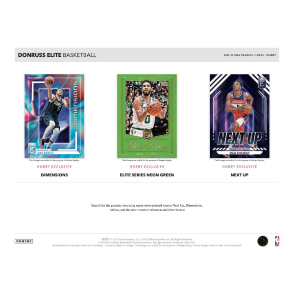 2023_24PaniniDonrussEliteBasketballHobbyBox_4 2023/24 Panini Donruss Elite Basketball Hobby Box