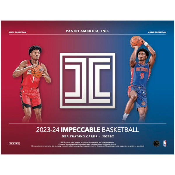 2023_24PaniniImpeccableBasketballHobbyBox_1 2023/24 Panini Impeccable Basketball Hobby Box