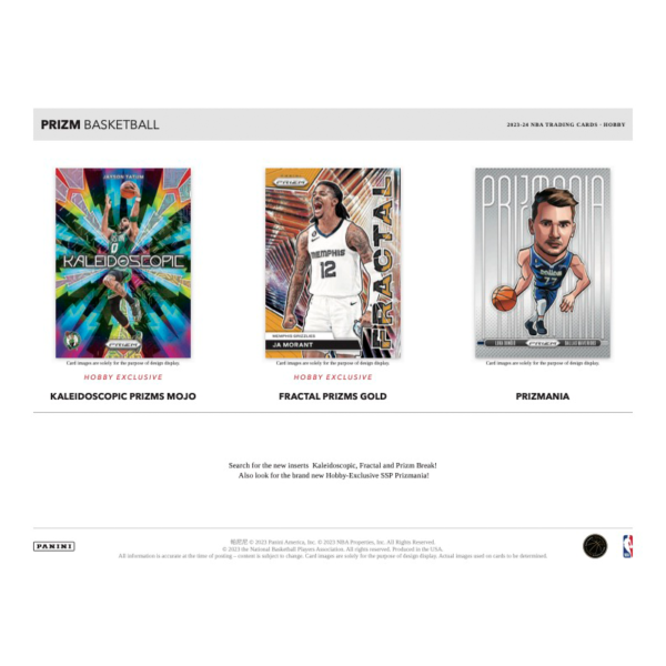 2023_24PaniniPrizmBasketballHobbyBox_4 2023/24 Panini Prizm Basketball Hobby Box