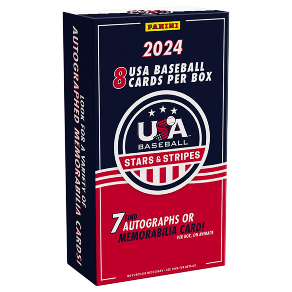 2024PaniniStarsandStripesBaseball 2024 Panini USA Stars & Stripes Baseball Hobby Box