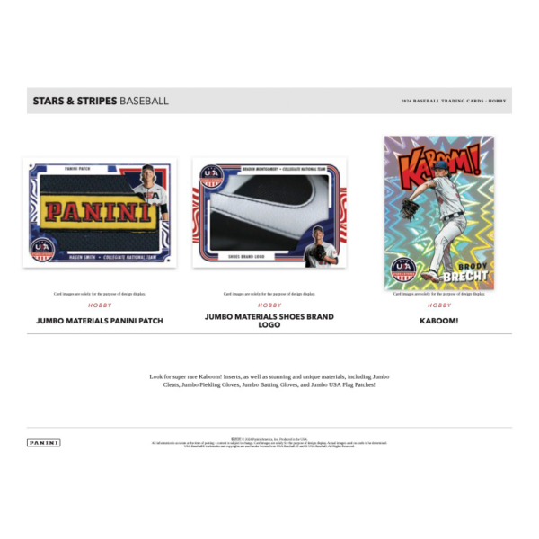 2024PaniniUSAStars_StripesBaseballHobbyBox_4 2024 Panini USA Stars & Stripes Baseball Hobby Box