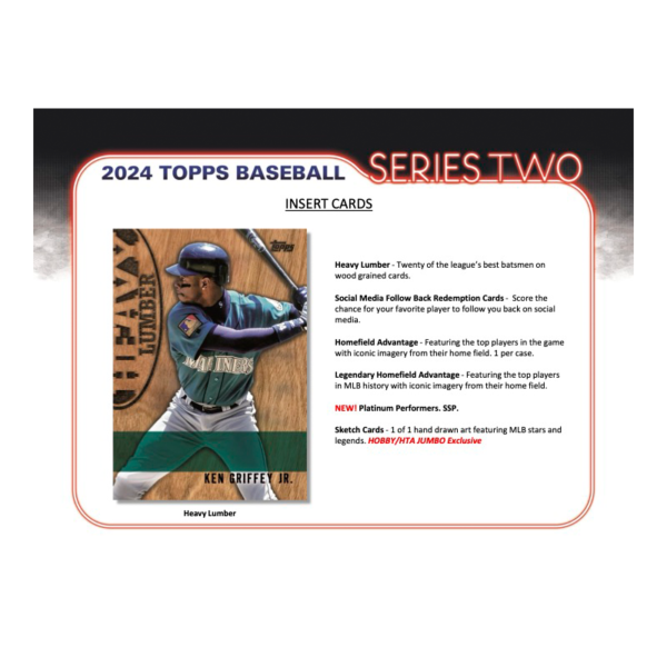 2024ToppsSeries2BaseballJumboBox_7 2024 Topps Series 2 Baseball Jumbo 6 Box Case