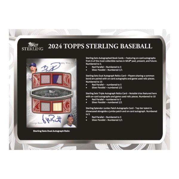 2024ToppsSterlingBaseballHobbyBox_3 2024 Topps Sterling Baseball Hobby Box