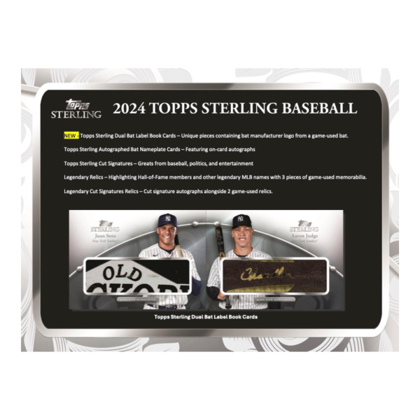 2024ToppsSterlingBaseballHobbyBox_5 2024 Topps Sterling Baseball Hobby Box