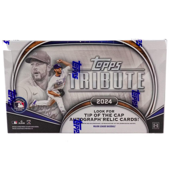 2024ToppsTributeBaseball_47c7ef3b-7f5e-413d-99ac-b60b5e7c4667 2024 Topps Tribute Baseball Hobby Box