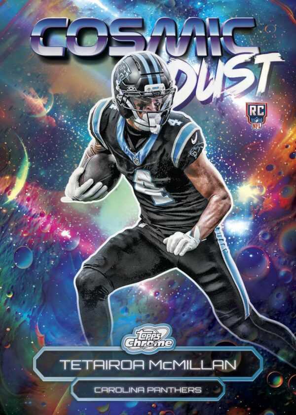 25-cosmicchrome-fb-hobby-card5 2025 Topps Cosmic Chrome Football Hobby 8-Box Case