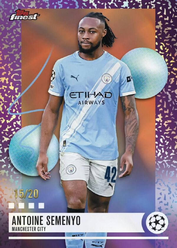 2526-finest-uefa-hobby-card10 2025/26 Topps UEFA Club Competitions Finest Soccer Hobby 8-Box Case