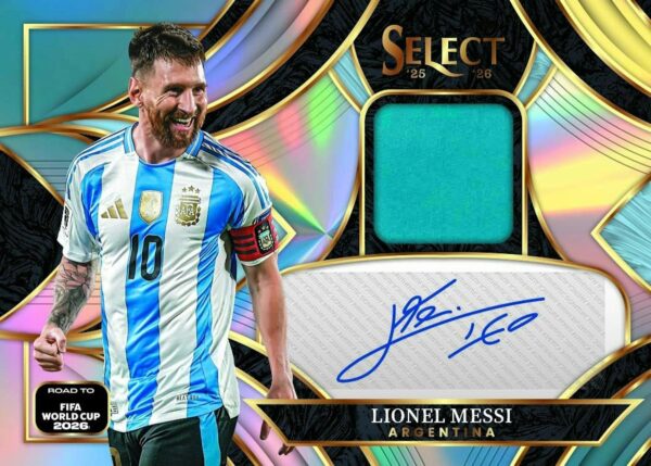 2526-select-rtfwc-hobby-card1 2025/26 Panini Select Road to FIFA World Cup Soccer Hobby 12-Box Case