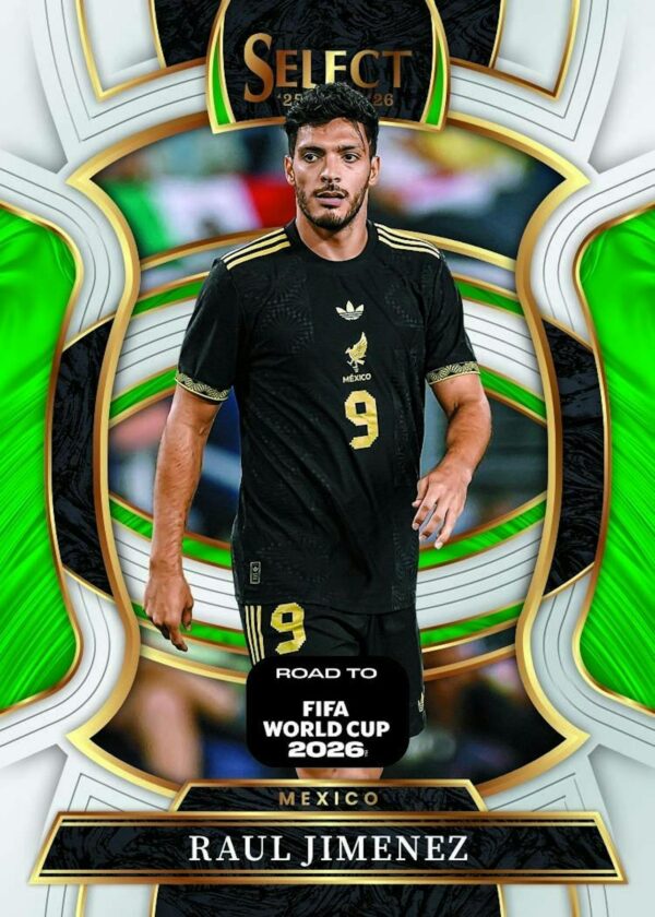 2526-select-rtfwc-hobby-card3 2025/26 Panini Select Road to FIFA World Cup Soccer Hobby 12-Box Case