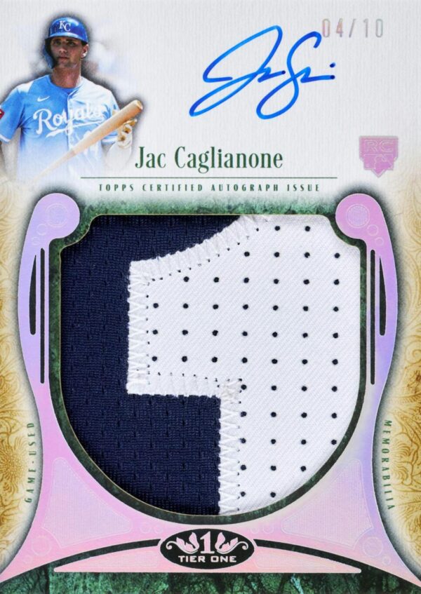 26-tieronebb-card7 2026 Topps Tier One Baseball Hobby 12-Box Case