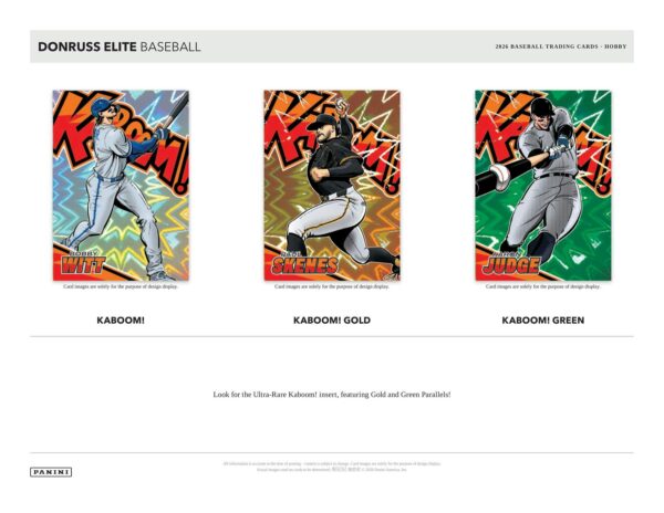 26donrusselitebb_hobby-2 2026 Panini Donruss Elite Baseball Hobby 12-Box Case