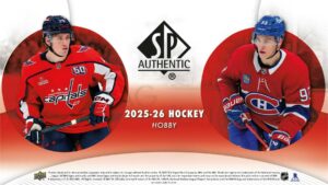 940308ss-1 2025/26 Upper Deck SP Authentic Hockey Hobby 16-Box Case