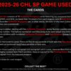 2025/26 Upper Deck CHL SP Game Used Hockey Hobby 20-Box Case