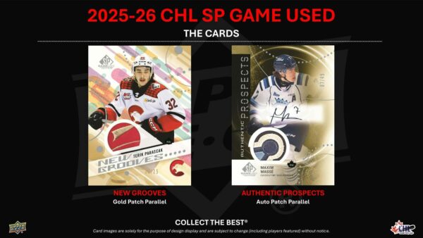 2025/26 Upper Deck CHL SP Game Used Hockey Hobby 20-Box Case