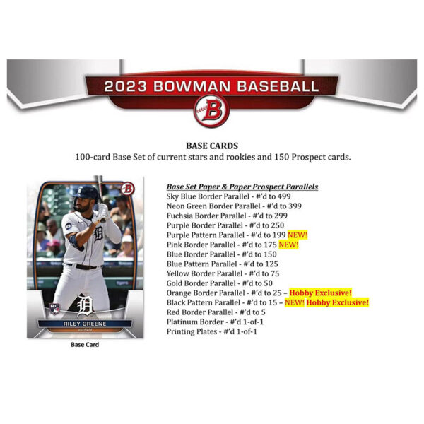 B2_2efb95df-9bea-4f6f-88f5-30647c32fd40-1 2023 Bowman Baseball Hobby Box