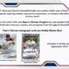 2021 Bowman Chrome Baseball Hobby Box