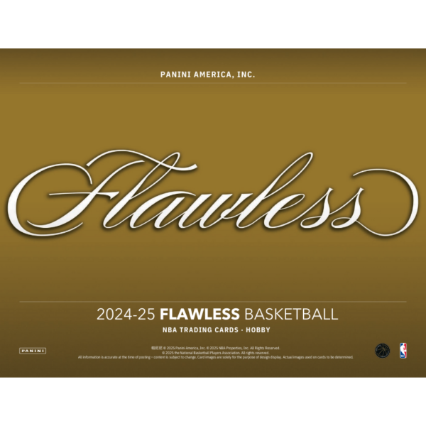 2024/25 Panini Flawless Basketball Hobby 2 Box Case