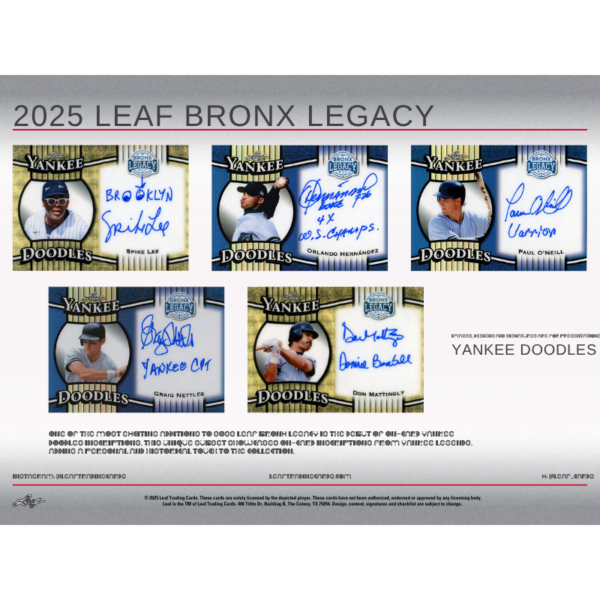 resizing_for_shopify_-_2025-10-27T114722.788 2025 Leaf Bronx Legacy Baseball Hobby Box