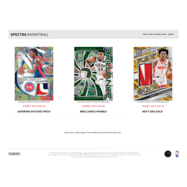 resizing_for_shopify_84 2023/24 Panini Spectra Basketball Hobby 8 Box Case