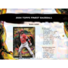 2024 Topps Finest Baseball Hobby Box