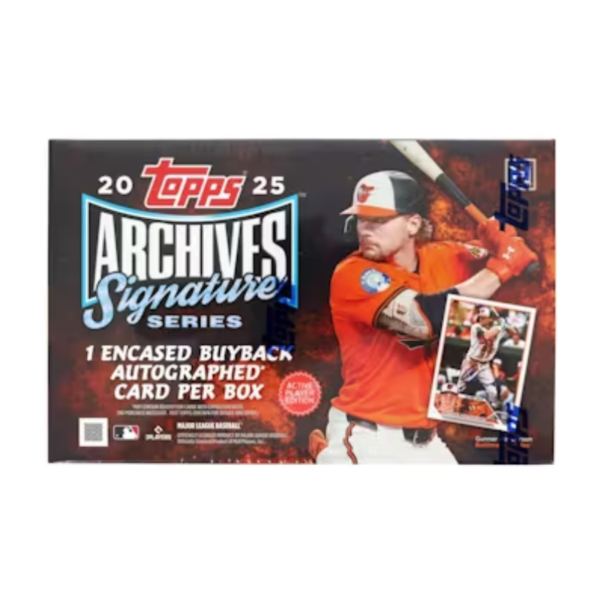 resizingforshopify-2025-08-04T113300.237 2025 Topps Archives Signature Series Active Player Edition Hobby Box