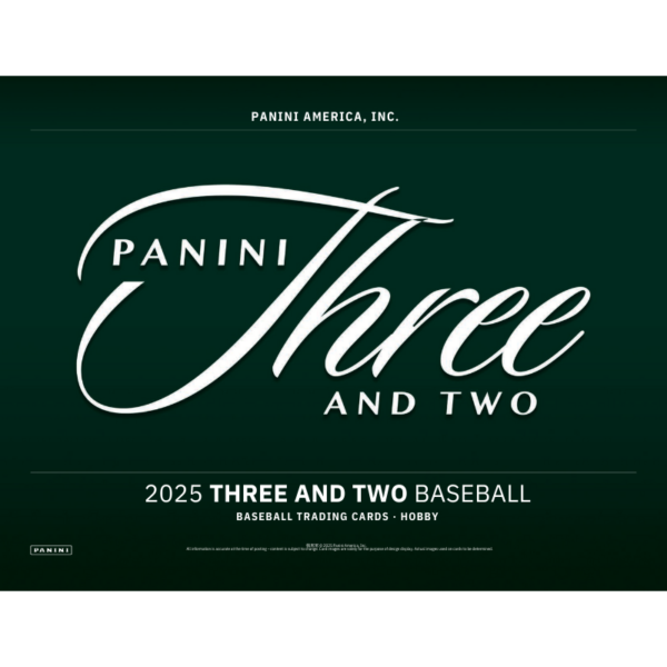 resizingforshopify-2025-09-16T165939.094 2025 Panini Three & Two Baseball Hobby 10 Box Case