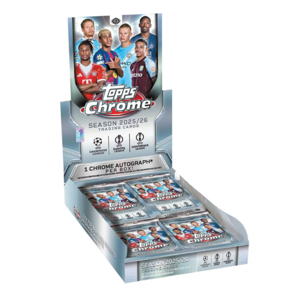 resizingforshopify-2026-05-04T133208.739 2025/26 Topps Chrome UEFA Club Competitions Soccer Hobby Box